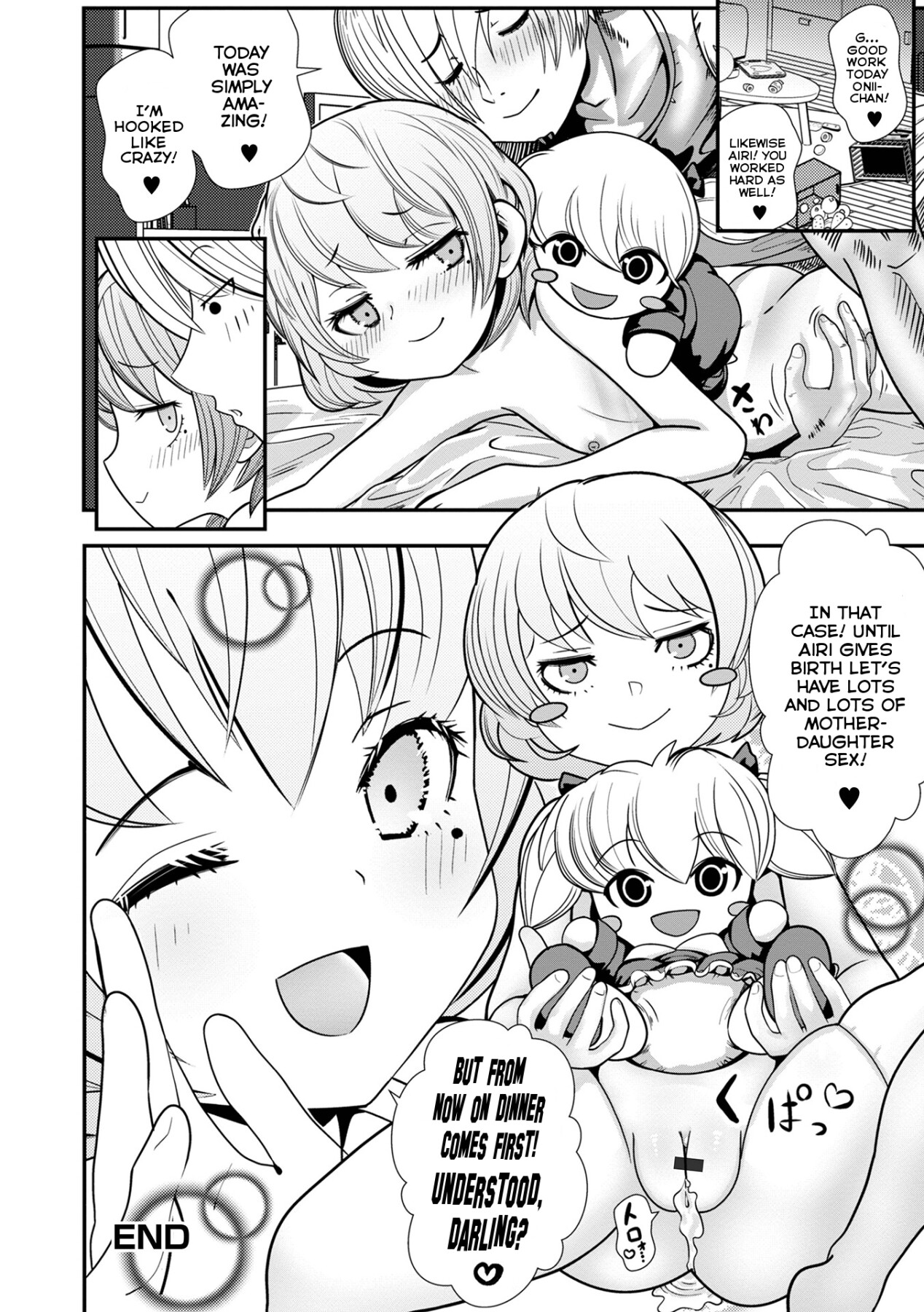 Hentai Manga Comic-Playing Make-Believe Family-Read-16